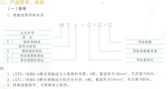 碳刷滑触线